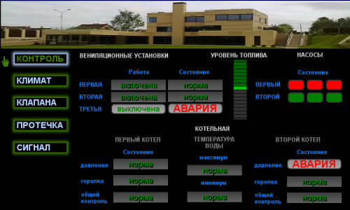 Умный дом. Система диспетчеризации